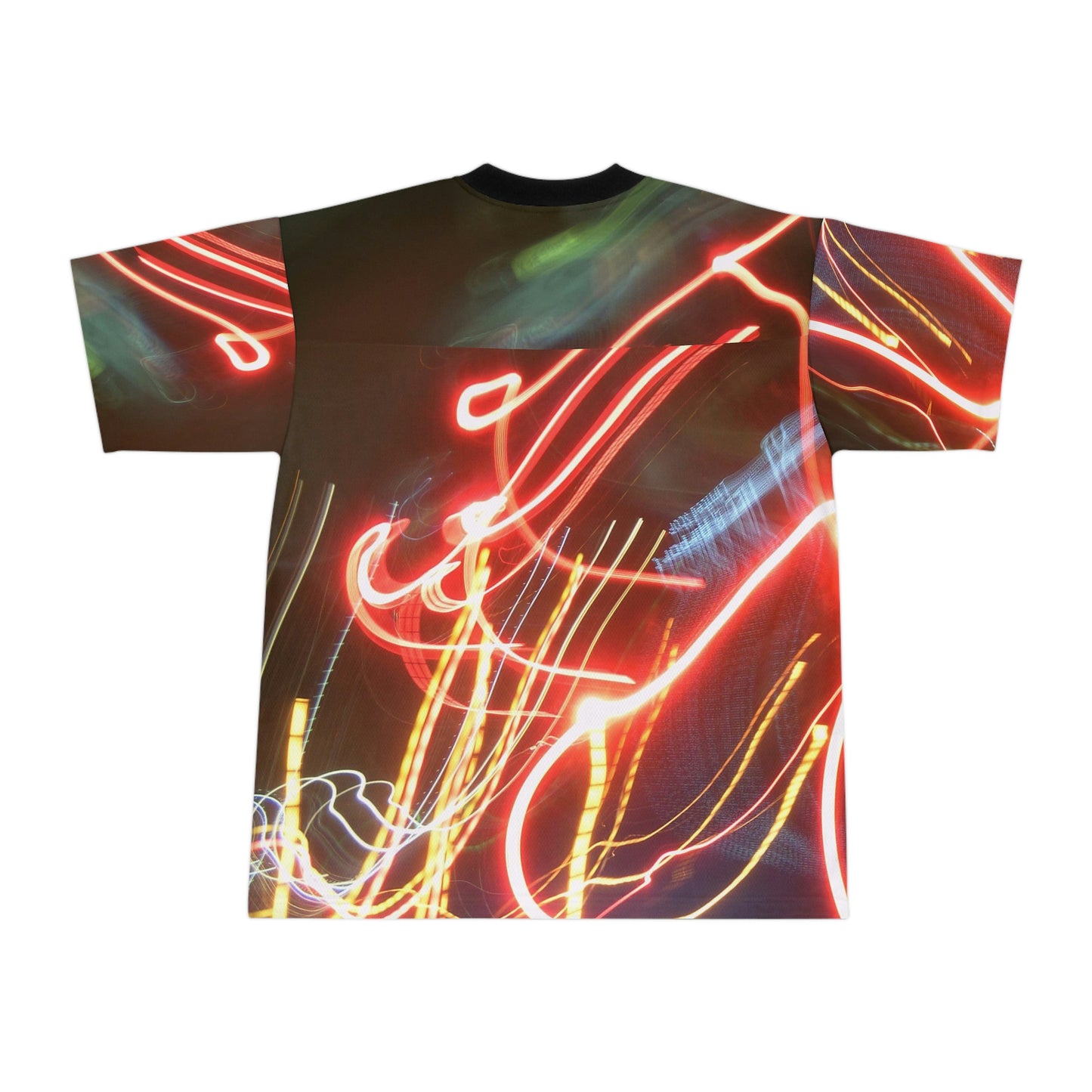 Unisex Football Jersey With A Print Of Light Trail 353