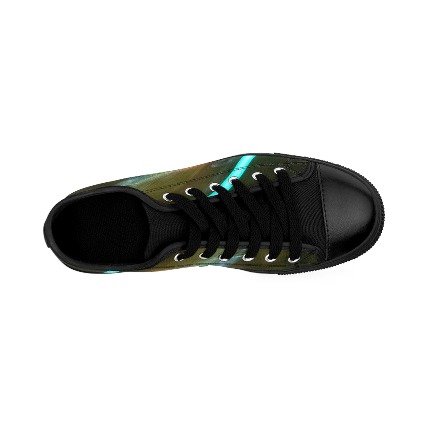 Men Low Top Sneakers With A Print Of Light Trail 67