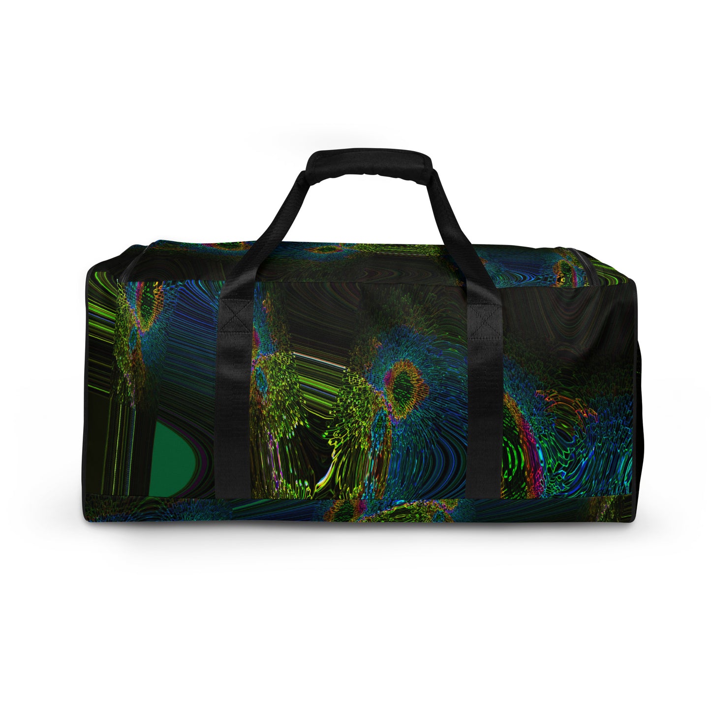 Duffle Bag With a Print Of Cosmic Waves 1a1