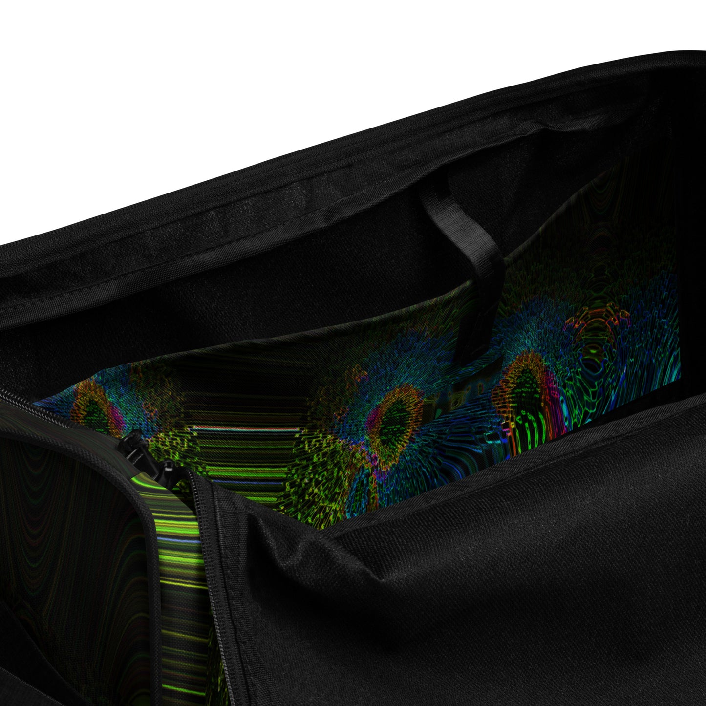 Duffle Bag With a Print Of Cosmic Waves 1a1