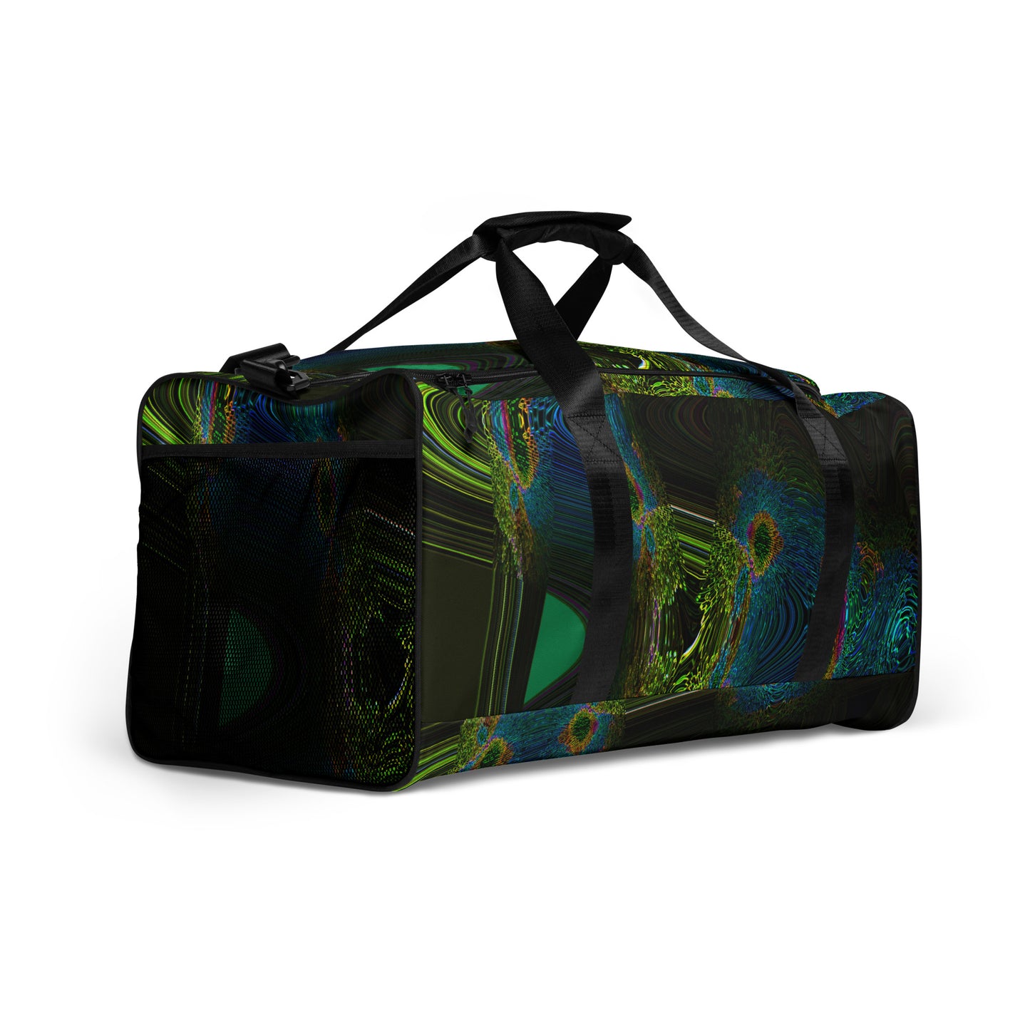 Duffle Bag With a Print Of Cosmic Waves 1a1