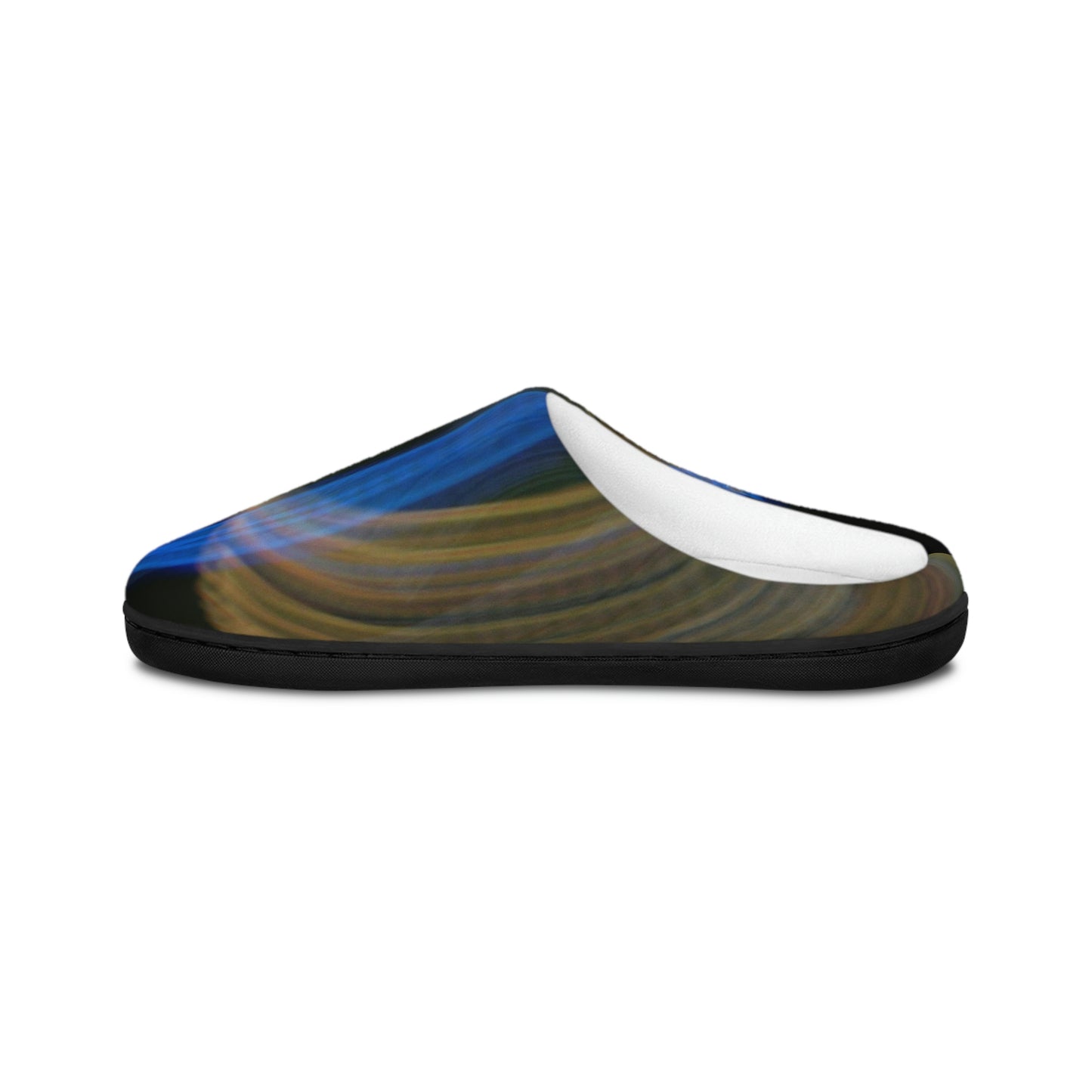 Men's Indoor Slippers With A Print Of Light Trail 30