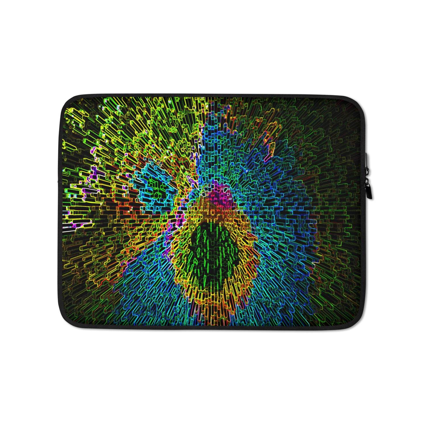 Laptop Sleeve With A Print Of Zin Crystals 1a1