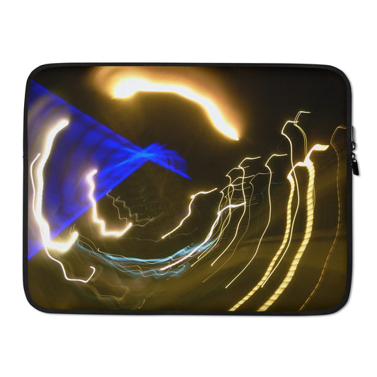 Laptop Sleeve With A Print Of Light Trail 772a1