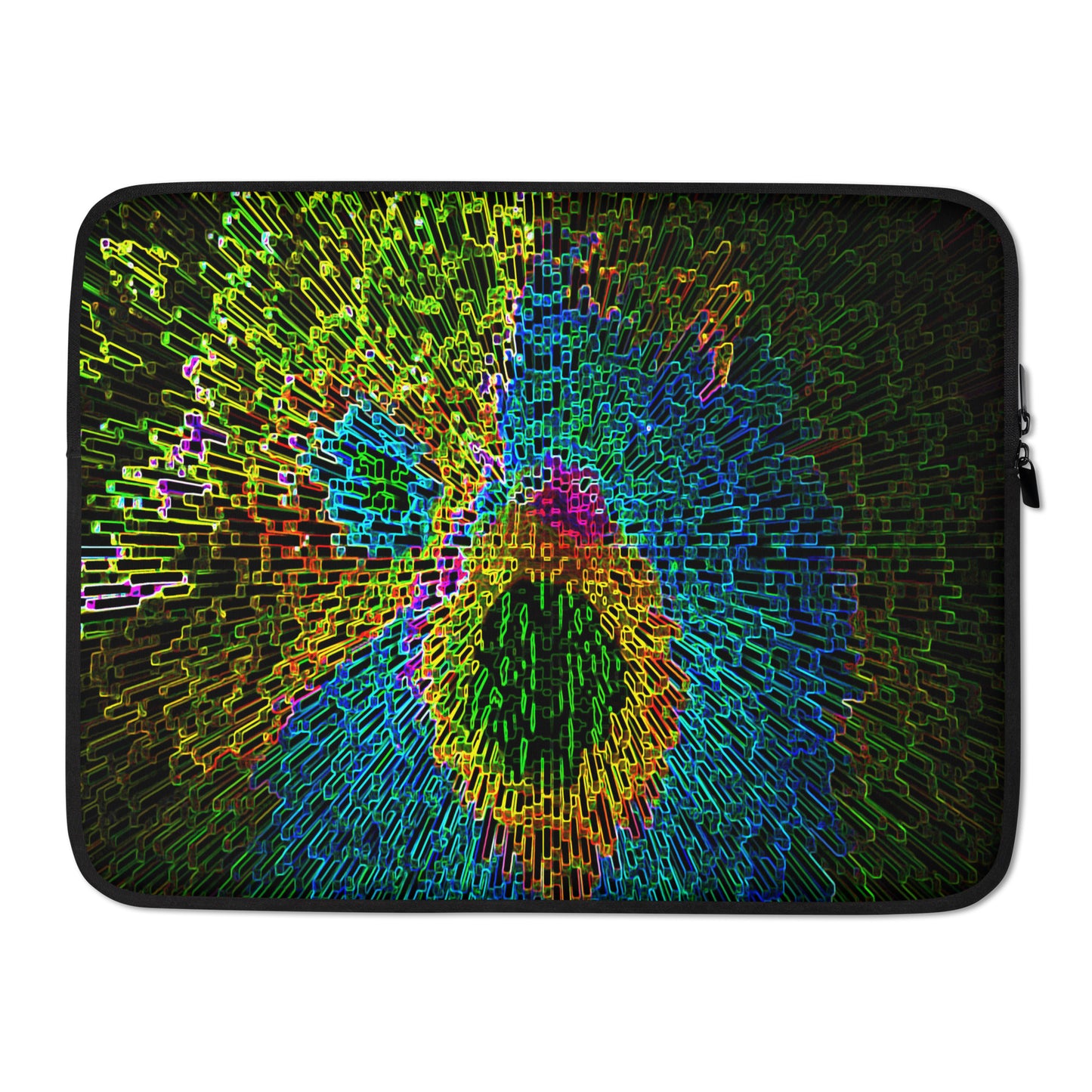 Laptop Sleeve With A Print Of Zin Crystals 1a1