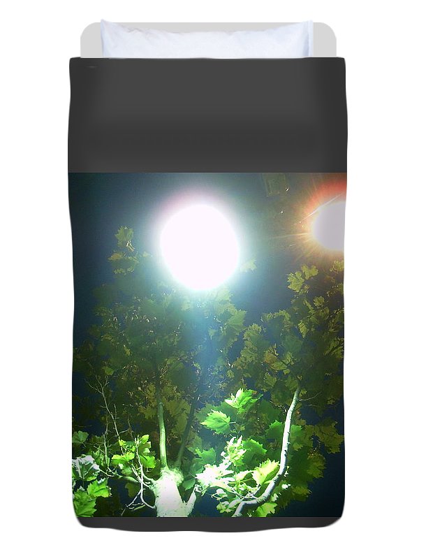 Street Lights . 107 - Duvet Cover